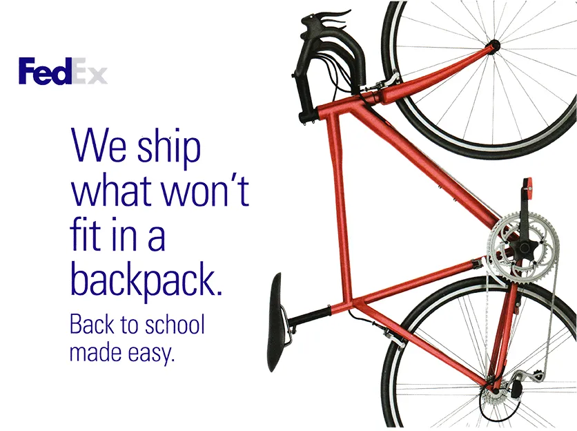 FedEx Ships What doesn't fit in a box.